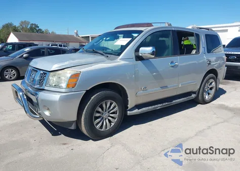 2007 Nissan Armada Le z USA, uszkodzony, nr VIN 5N1BA08A87N714289
